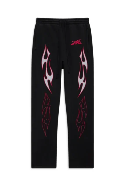 Hellstar Flam Black Sweatpant