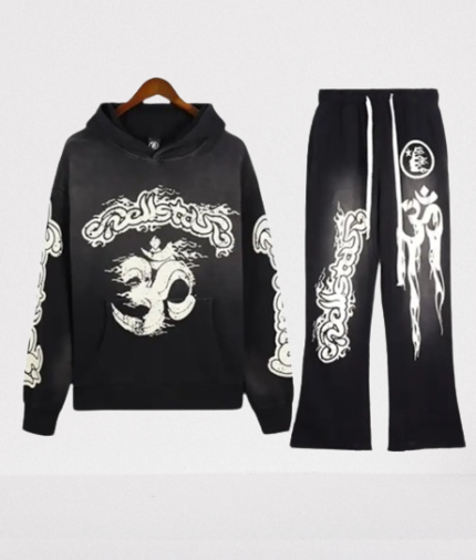 Hellstar Yoga Tracksuit Black